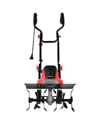17 Inch 10 Amp Corded Electric Tiller and Cultivator with 9-Inch Tilling Depth