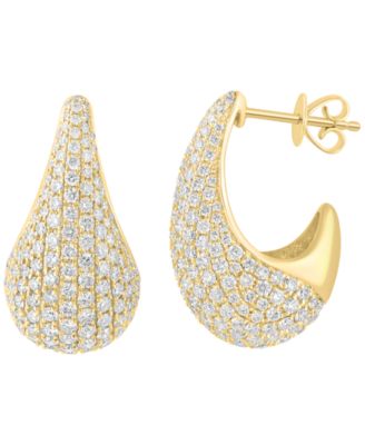Diamond (4-1/5 ct. t.w.) Earrings in 14k Yellow Gold