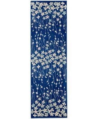 Tranquil TRA04 2'3" x 7'3" Runner Rug