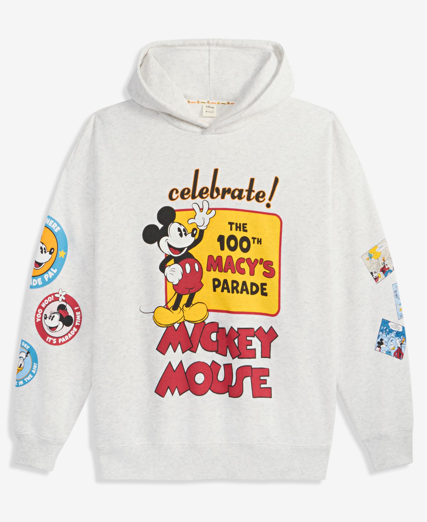 Худи Disney | Macy's Celebrate The 100th Macy's Parade Mickey & Friends Graphic — фото 5