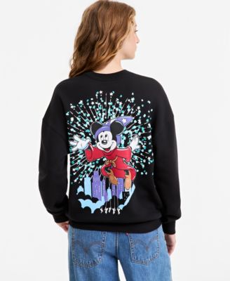 Adult Sorcerer's Apprentice Mickey Crewneck Sweatshirt