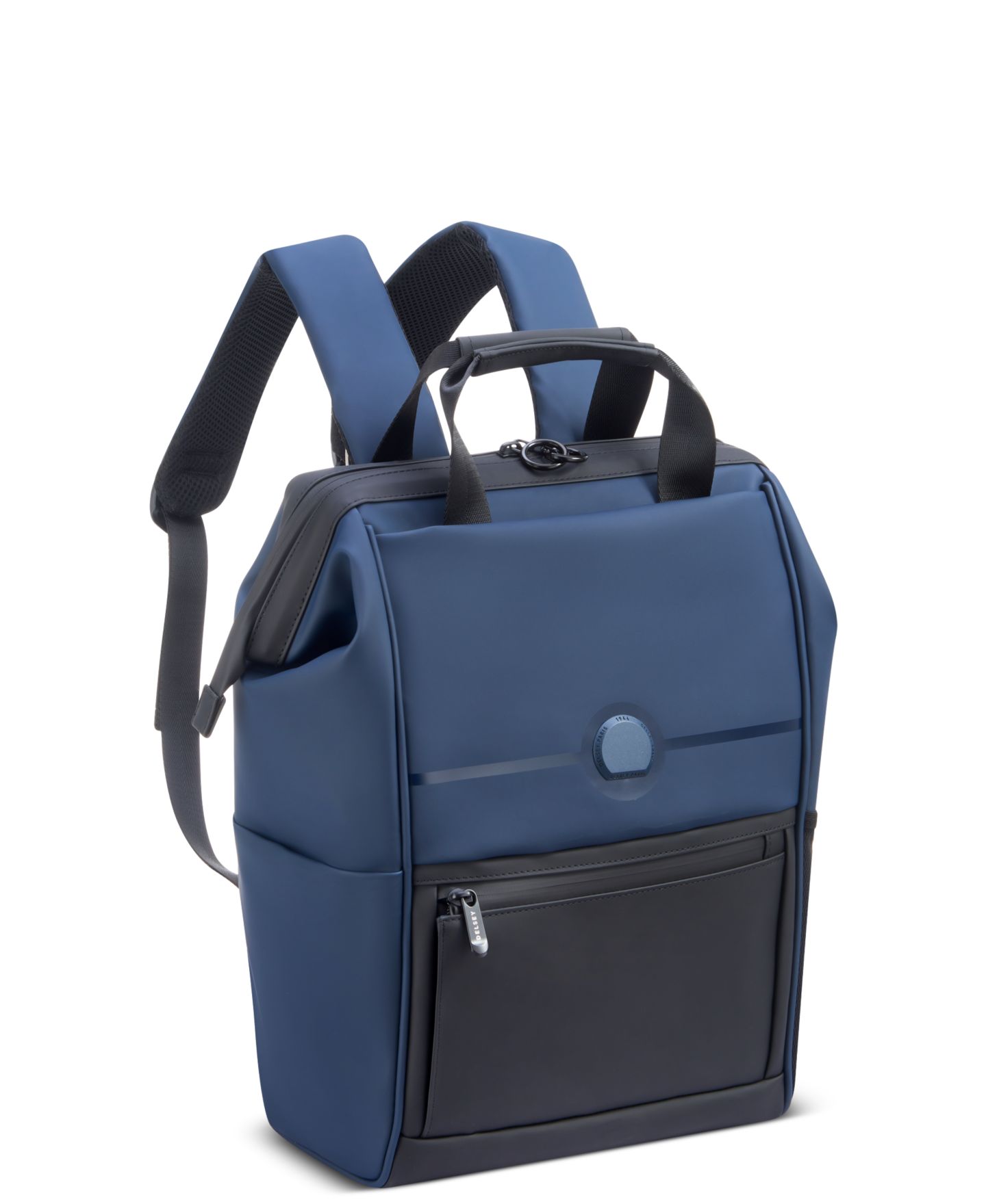 Рюкзак Delsey Paris Turenne Soft Widemouth 15.25", цвет: Ночной синий — фото 2