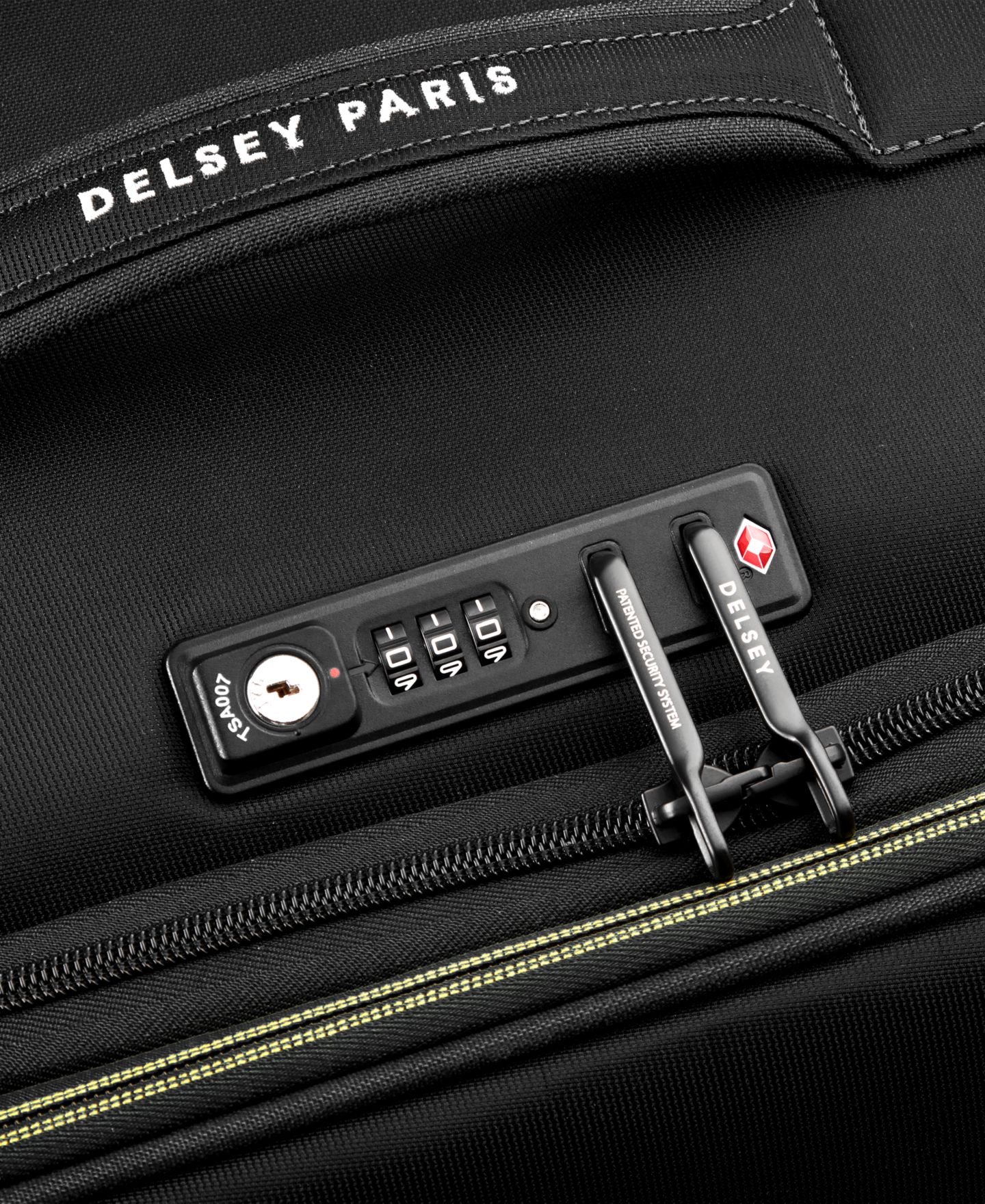 Чемодан Delsey Paris Brochant 3 Medium Expandable Spinner, цвет: Глубокий чёрный — фото 8