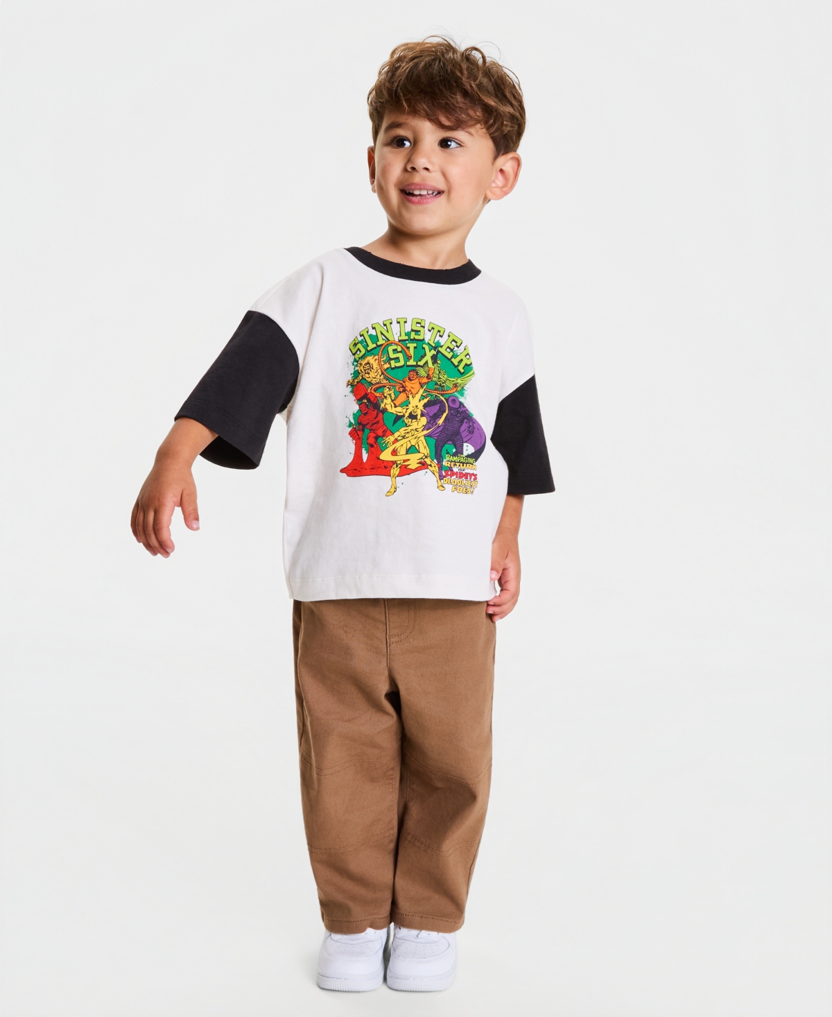 Marvel | Macy's Toddler Boys' 2T-4T Sinister Six Spider-Man Graphic T-Shirt, Exclusive
