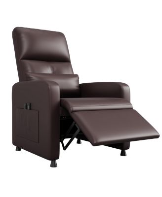 Electric Sofa Power Recliner Chair with Adjustable Back, USB Charging Port for Living Room