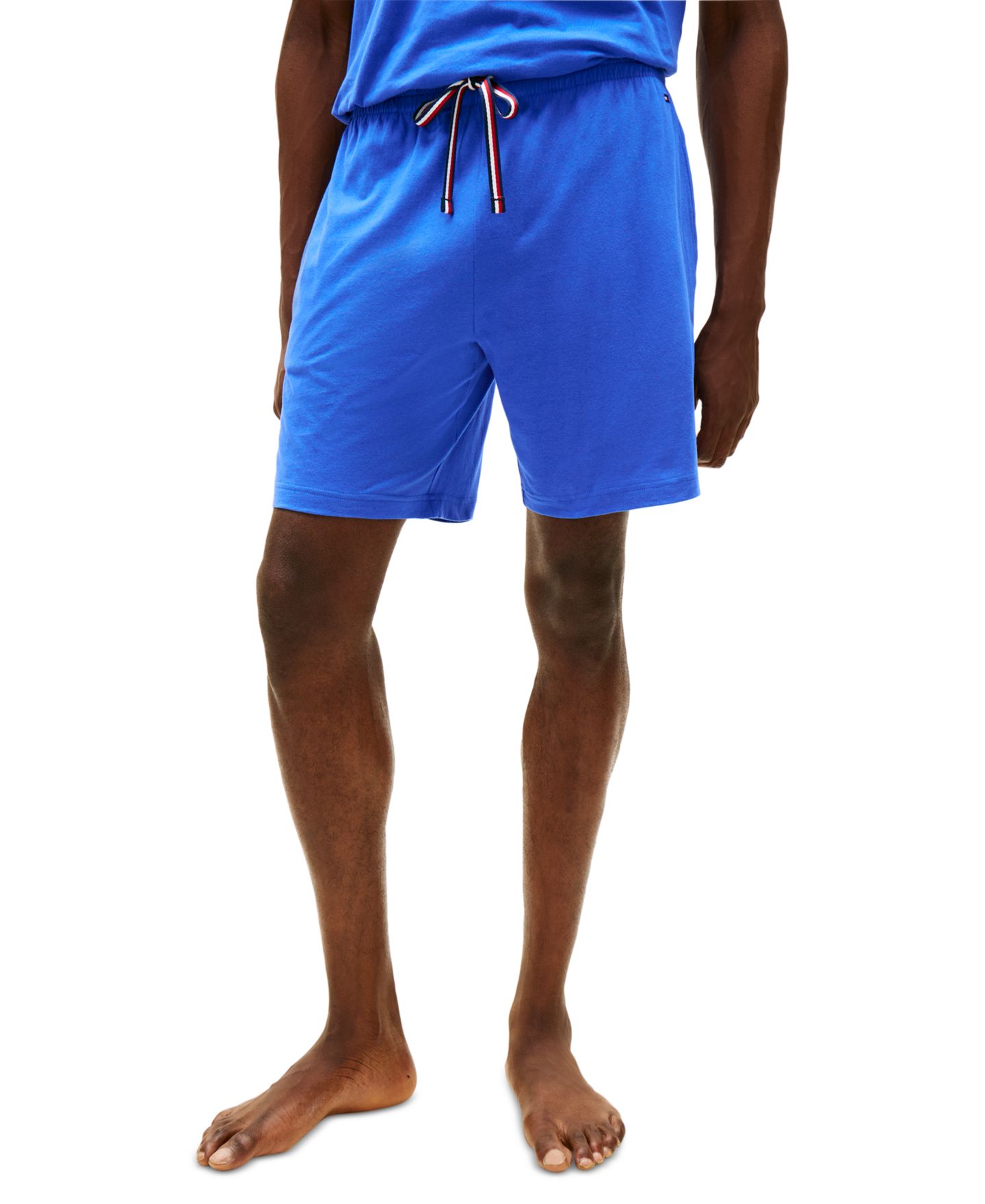 Пижамные шорты Sueded для мужчин, джерси — Tommy Hilfiger, цвет: Синий — фото 6