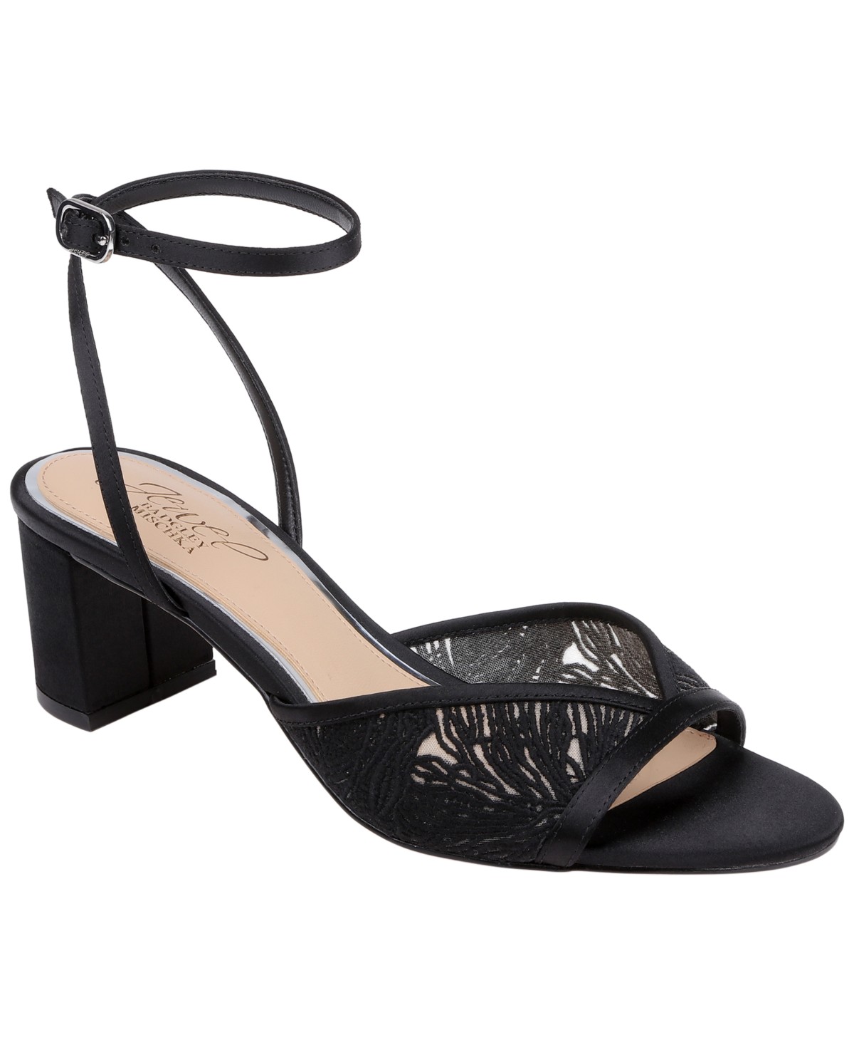 Женские сандалии Jewel Badgley Mischka Women's Zaira Round Toe Sandals — фото 1