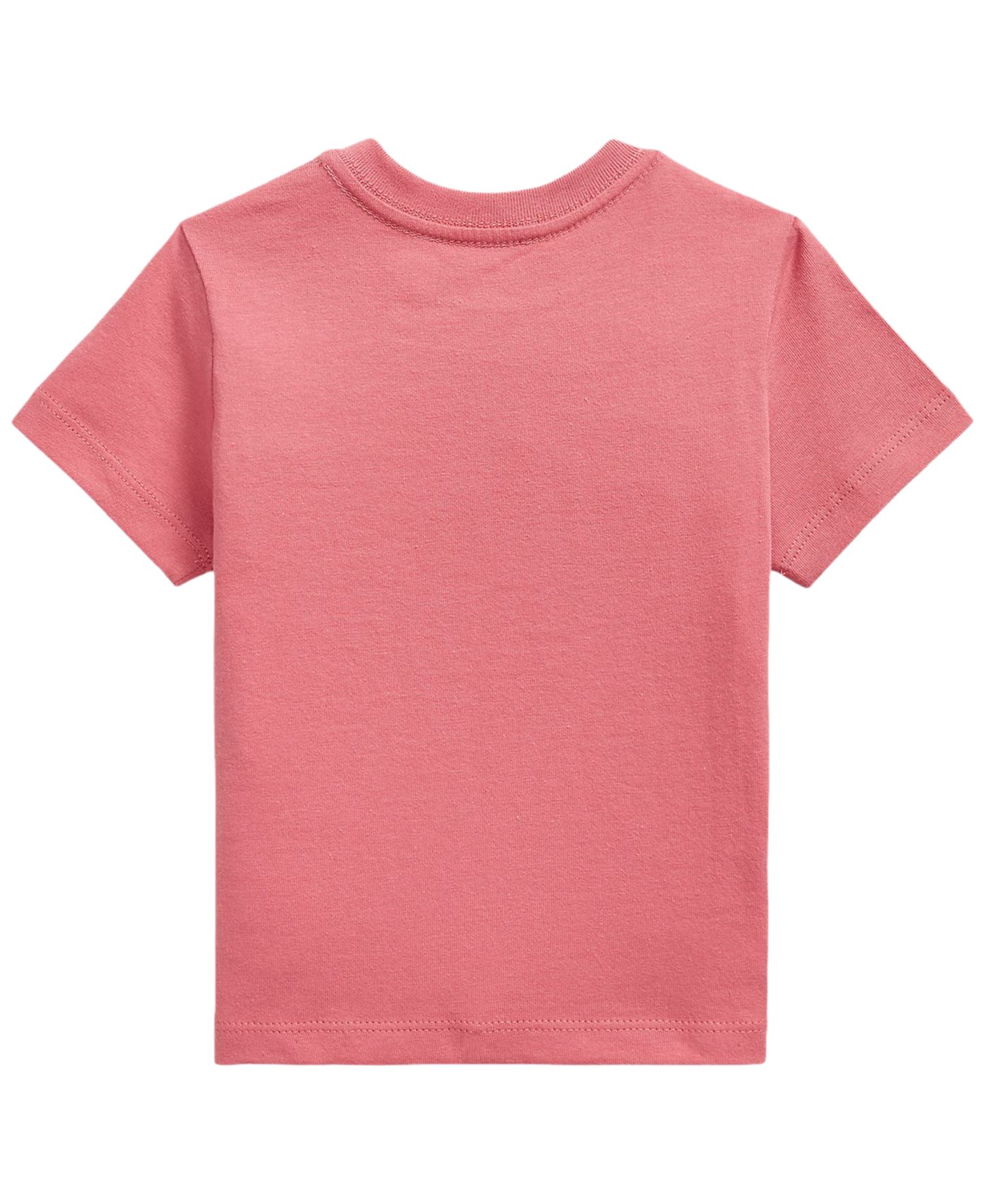 Футболка Polo Ralph Lauren Polo Bear Short-Sleeve T-Shirt для мальчиков-малышей, цвет: Ягодный — фото 2