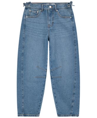 Girls' 7-16 Middy Balloon Leg Jeans