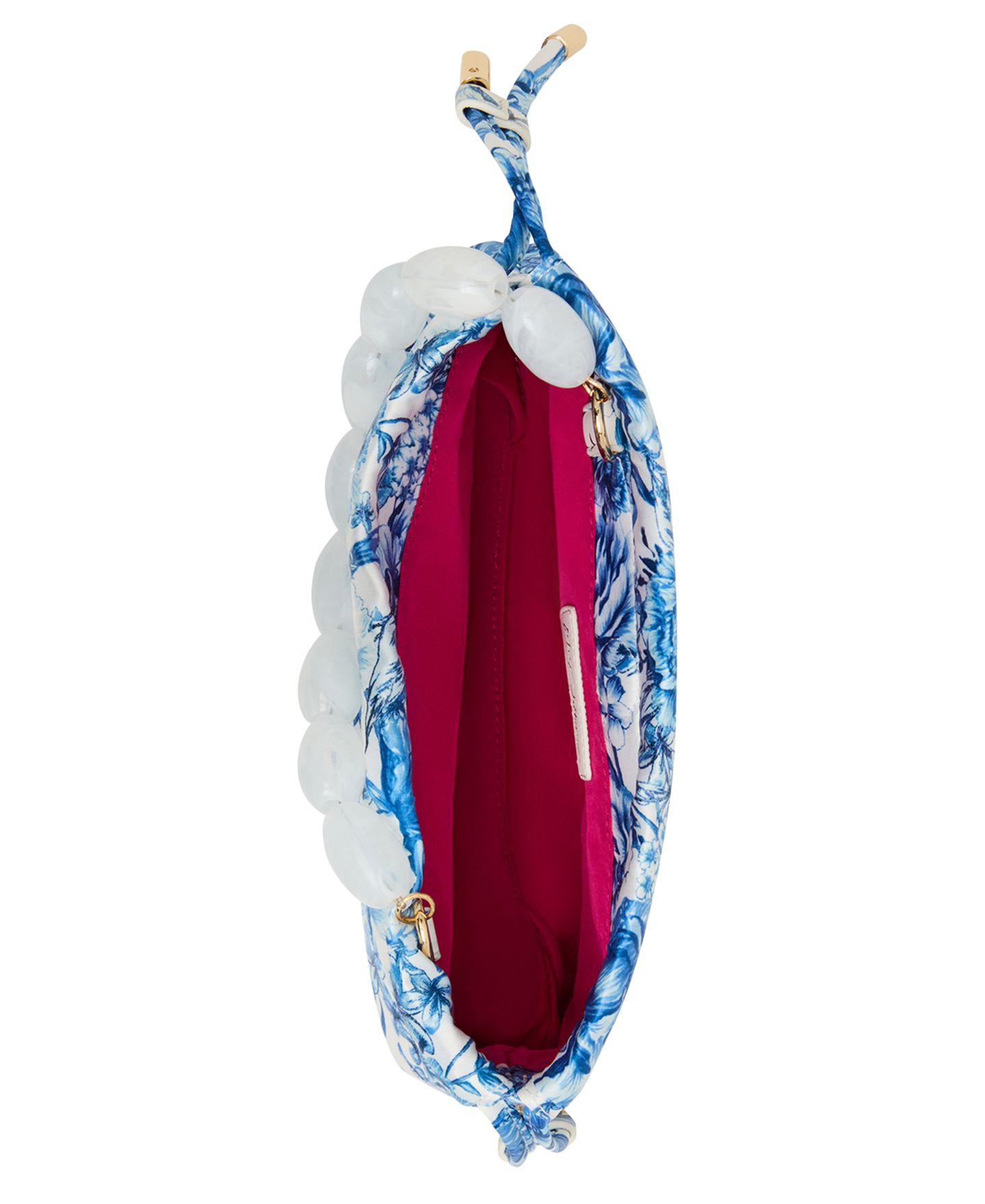Женская сумка Betsey Johnson Drawstring Small Pouch Crossbody, цвет: Синий — фото 4