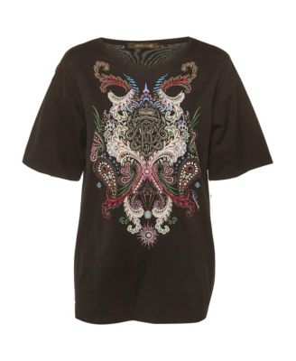 Women's Printed Jersey Oversized T-Shirt