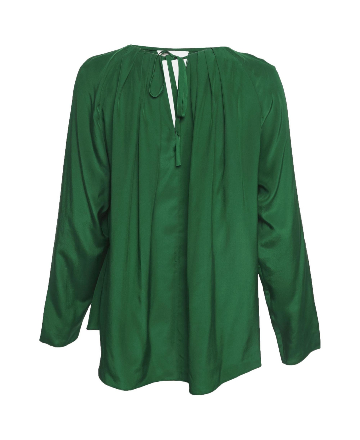 Pre-Owned Emilio Pucci Women's Silk Pleated Top