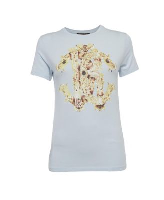 Women's Graphic Print Jersey Crew Neck T-Shirt