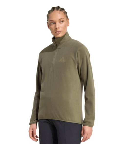 Женские куртки adidas Women's Terrex Multi Essentials Half-Zip Fleece Jacket