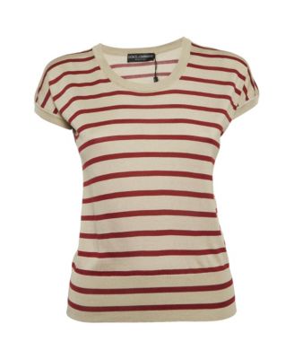 Women's Striped Knit Top