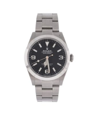 Oyster Perpetual Explorer Automatic Watch in Stainless Steel 40mm