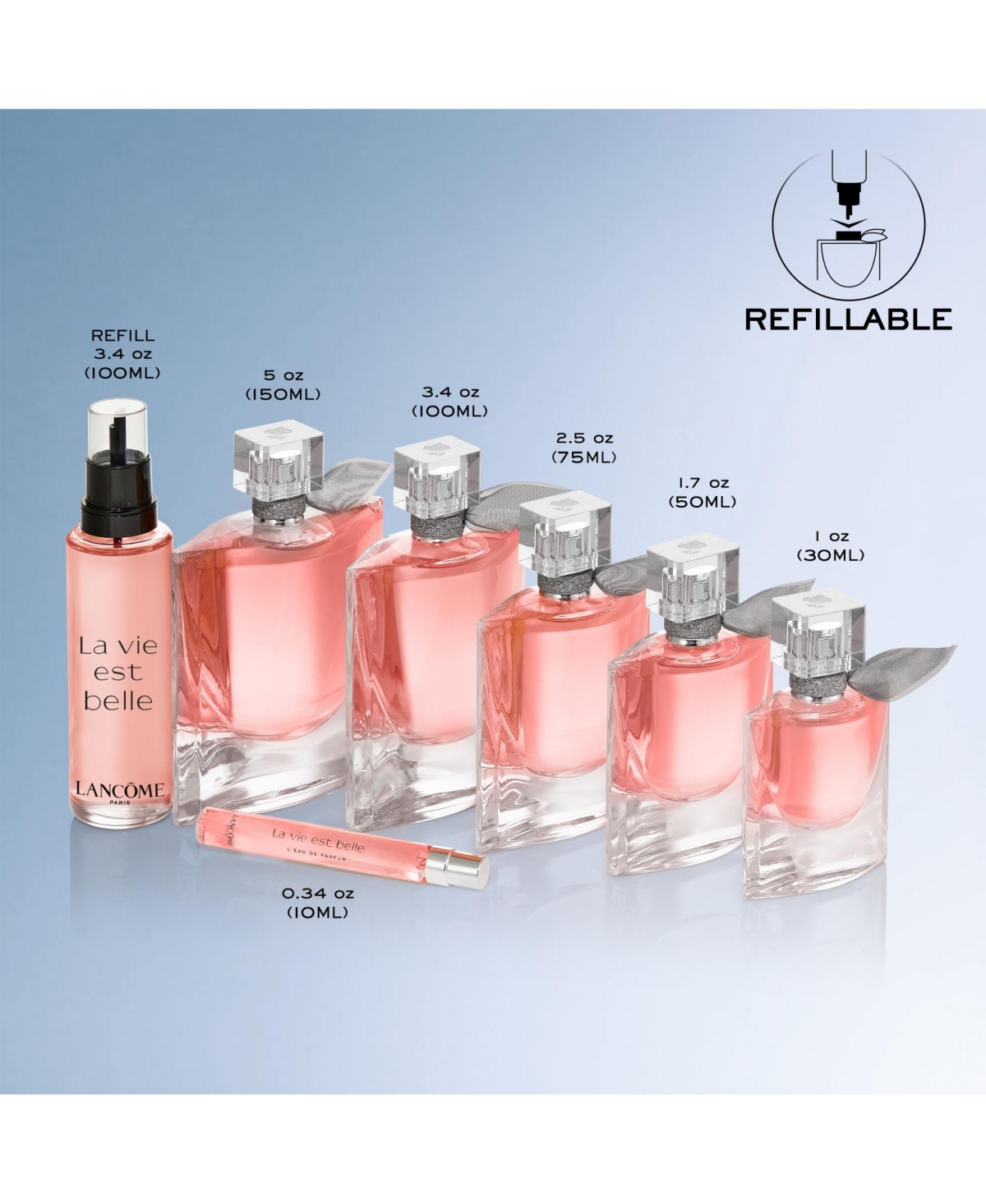 La vie est belle Eau de Parfum Women's Fragrance Refillable