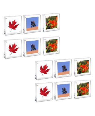 Original Magnet Frame, 2x2", Clear 12-Pack