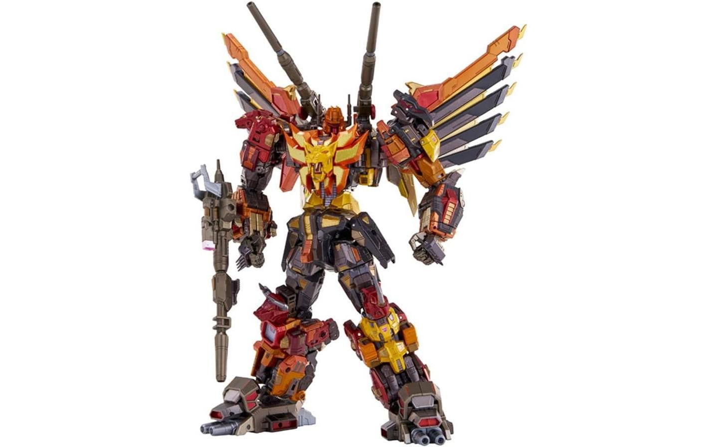 Детские фигурки Transformers Adamas Machina Predaking 11.8" 5-Piece Action Figure, Ages 11+ — фото 1