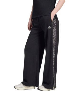 Women's Seasonal Essentials Animal Print 3-Stripes Pants