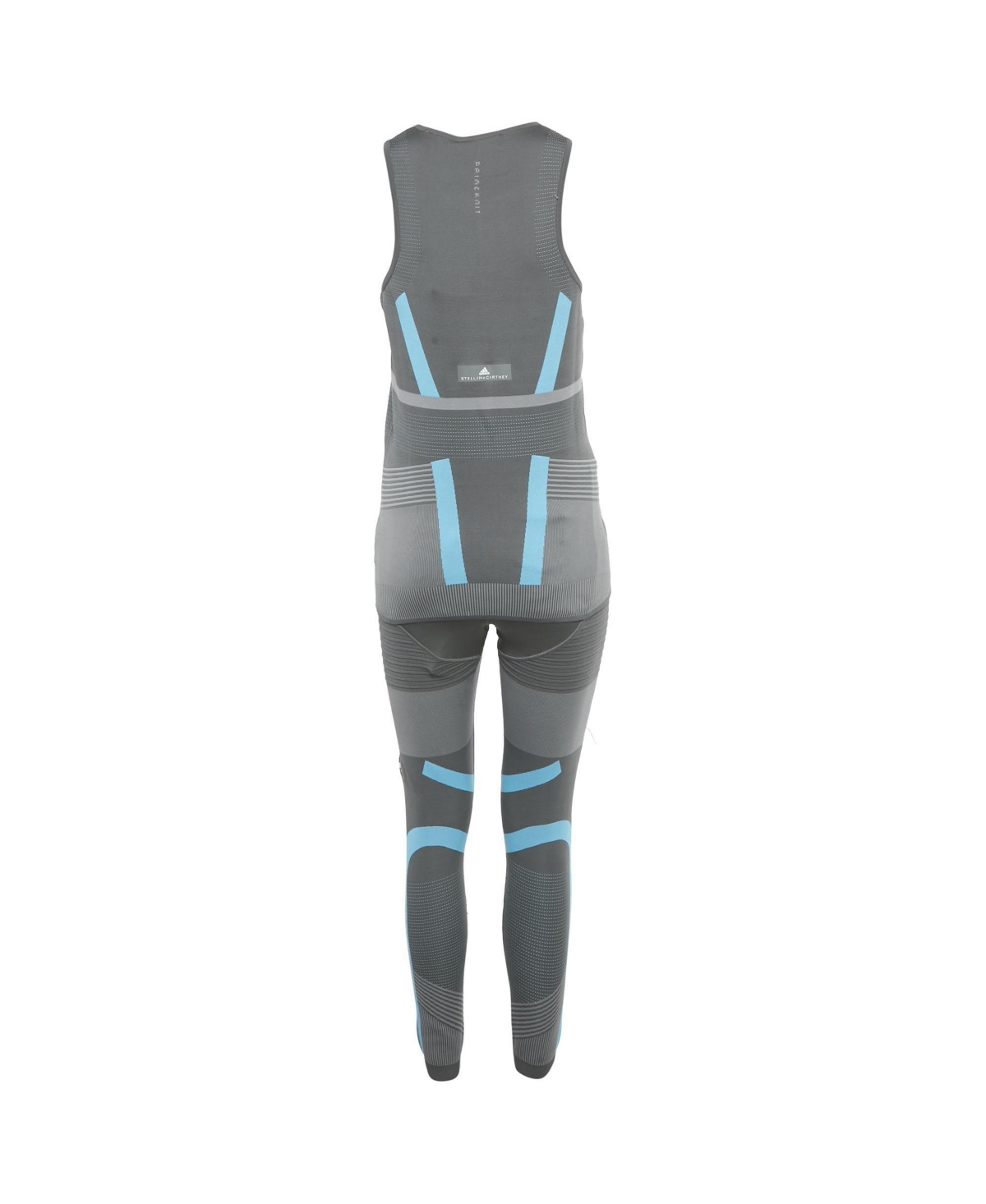 Pre-Owned Stella Mccartney Women's X Adidas Pattered Jersey Top and Leggings Active Wear Set