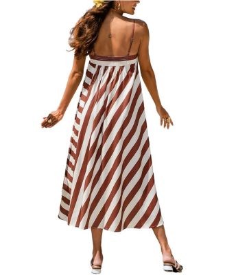 Striped Maxi Dress - Macy's