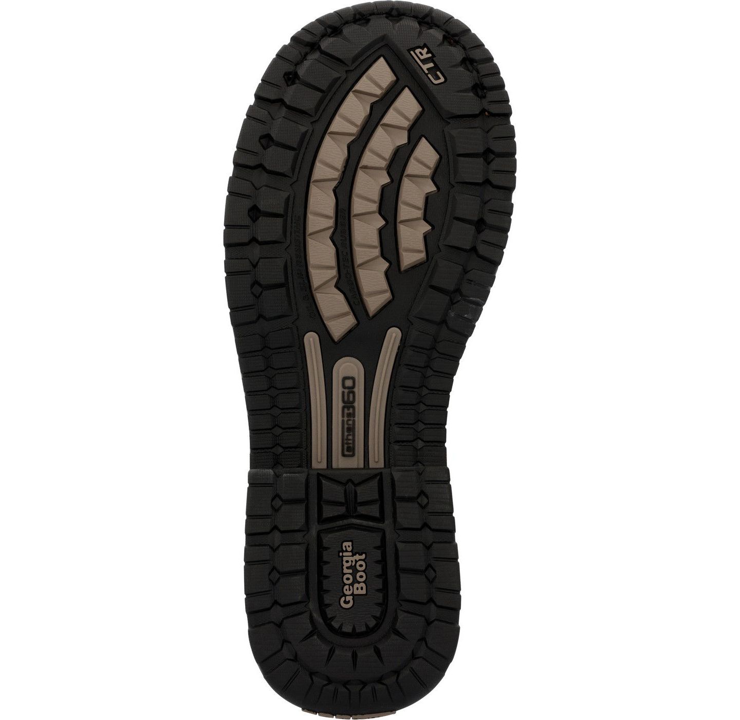 Мужские ботинки GEORGIA BOOT Athens Pull-On Waterproof Moc-Toe Work Boot, цвет: Коричневый — фото 4