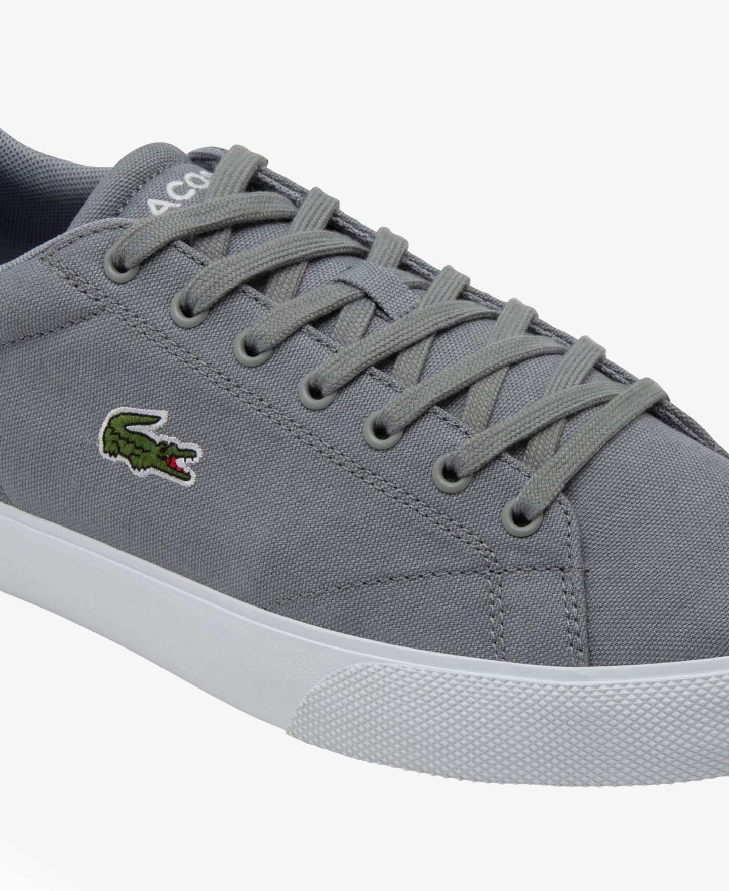 Мужские кроссовки Lacoste Lerond Low-Profile, цвет: Серый / Белый — фото 6