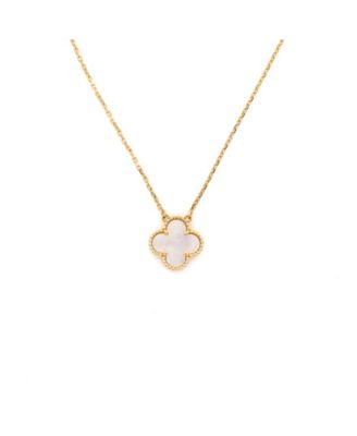 Pre-Owned Van Cleef & Arpels Vintage Alhambra Pendant Necklace - 18k yellow gold