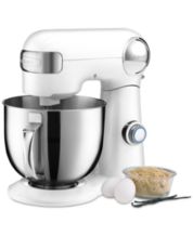 HOMCOM Stand Mixer with 6+1P Speed 600W Tilt Head Kitchen Electric Mixer  with 6 Qt Stainless Steel Mixing Bowl Beater Dough Hook and Splash Guard  for Baking Bread Cakes and Cookies White