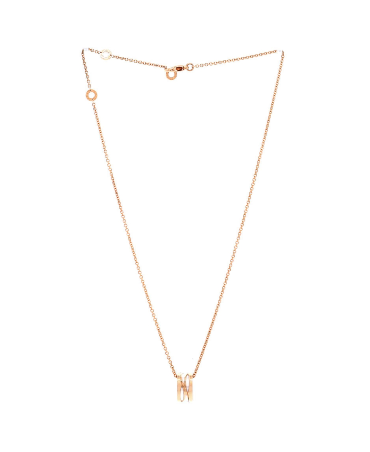 Pre-Owned Bvlgari B.Zero1 Design Legend Zaha Hadid Pendant Necklace