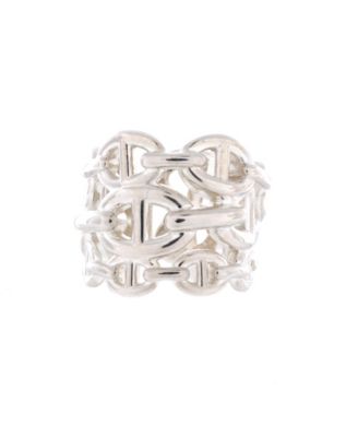 Chaine d'Ancre Enchainee Ring