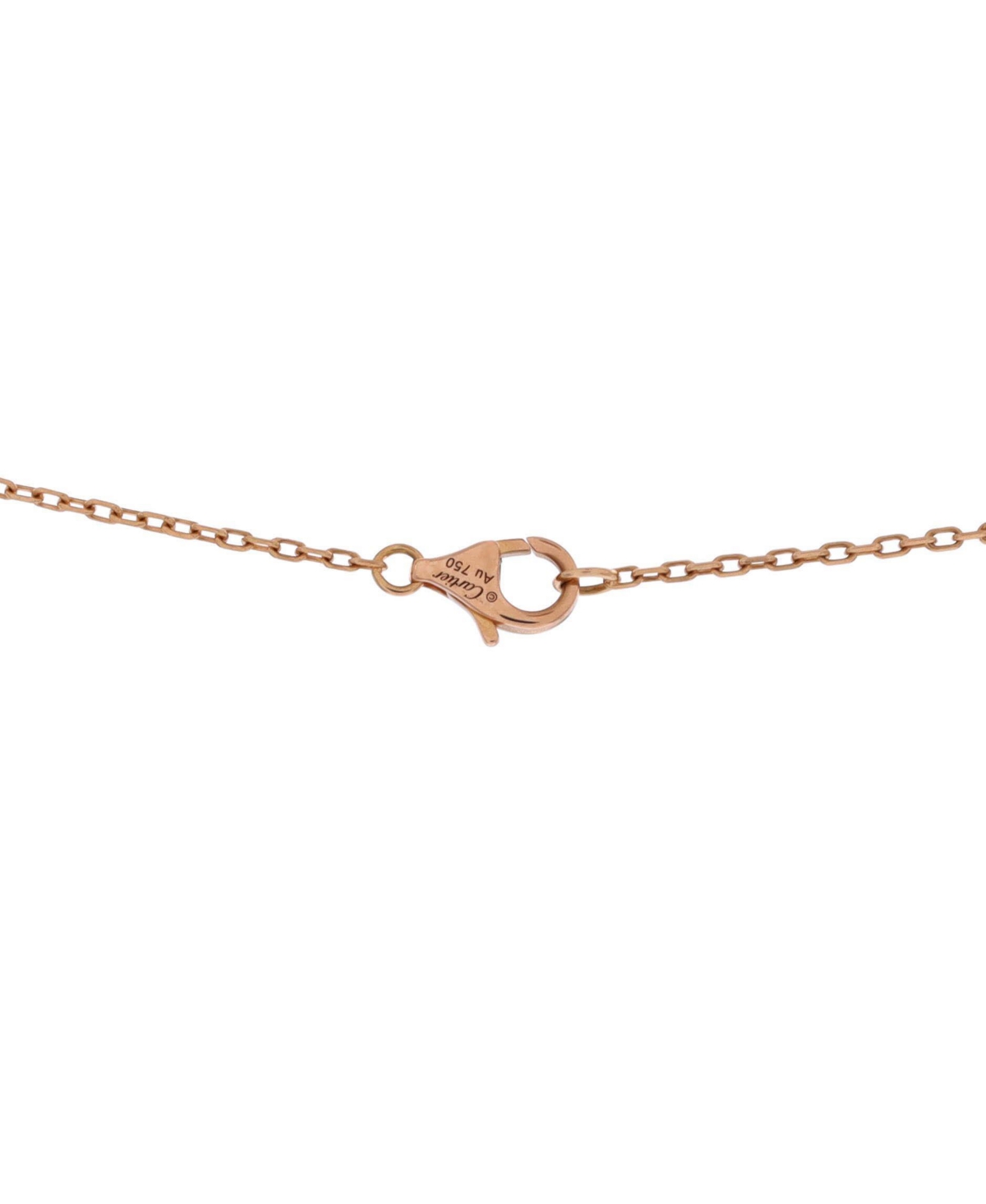 Pre-Owned Cartier Logo Double C Pendant Necklace
