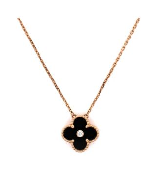 Vintage Alhambra Pendant Necklace