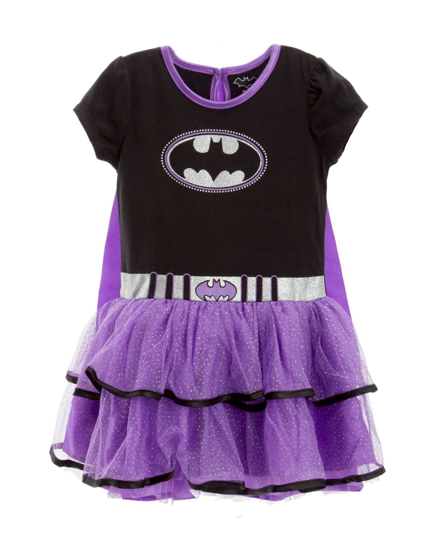 Детские игрушки Justice League Batgirl Tulle 4-Piece Costume Set, Ages 5-7 — фото 5