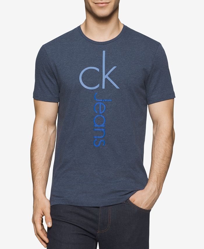 Calvin Klein Jeans Men's Graphic-Print Logo T-Shirt - Macy's