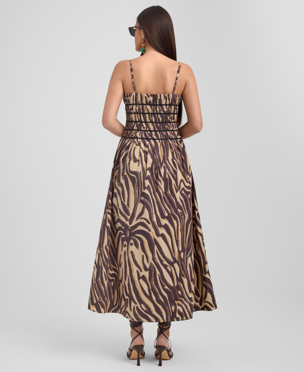 Rachel Roy Women's Square Neck Maxi Dress