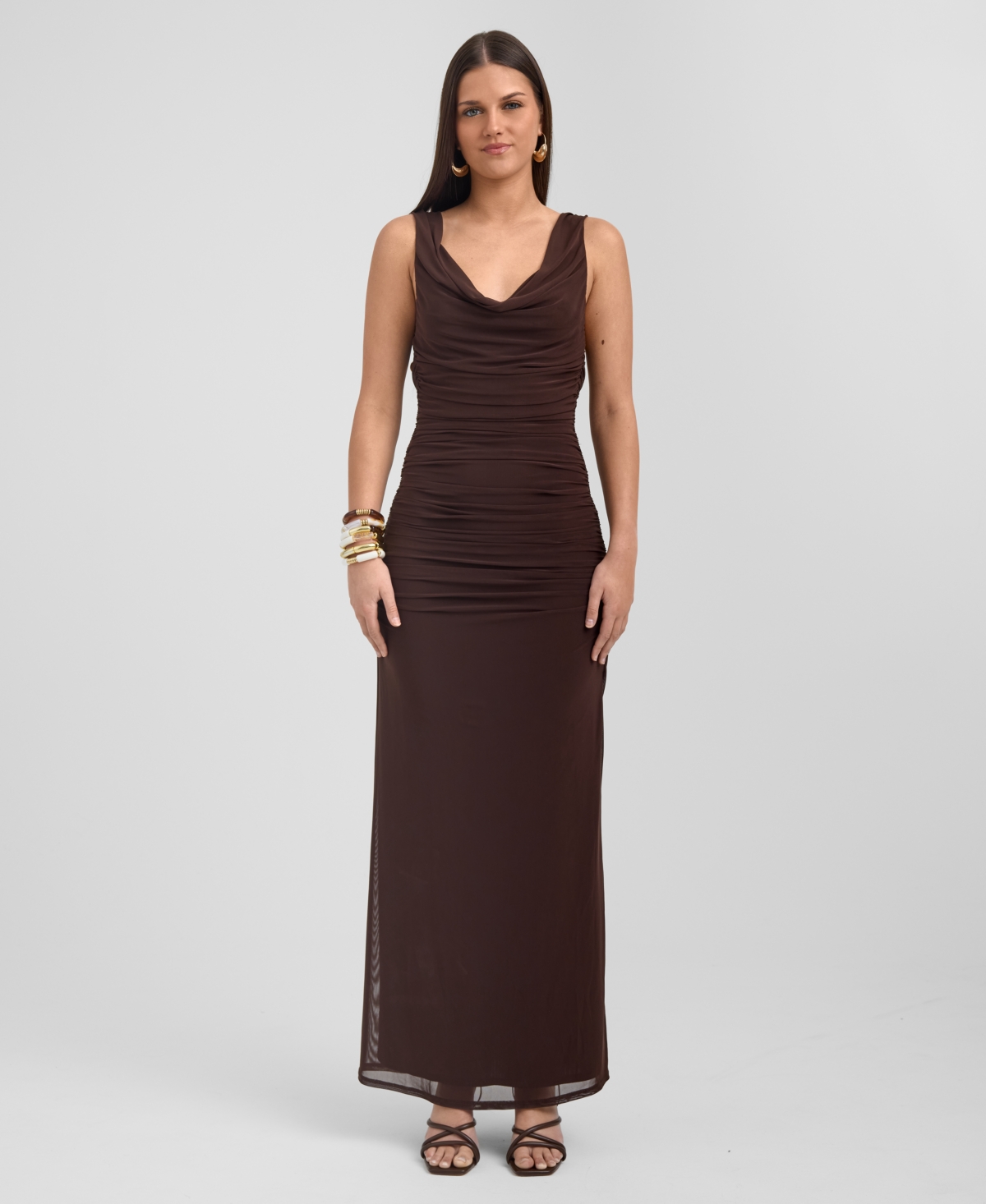 Rachel Roy Women's Cowl Neck Maxi Dress