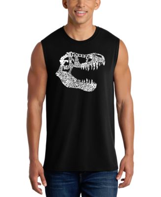 Men's T-Rex Skull Graphic Tank Top