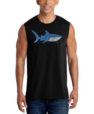 Men's Shark Graphic Tank Top