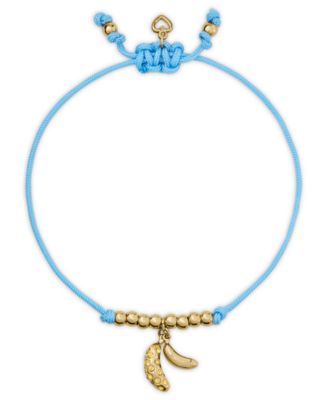 Gold-Tone Summer Daze Banana Cord Bracelet