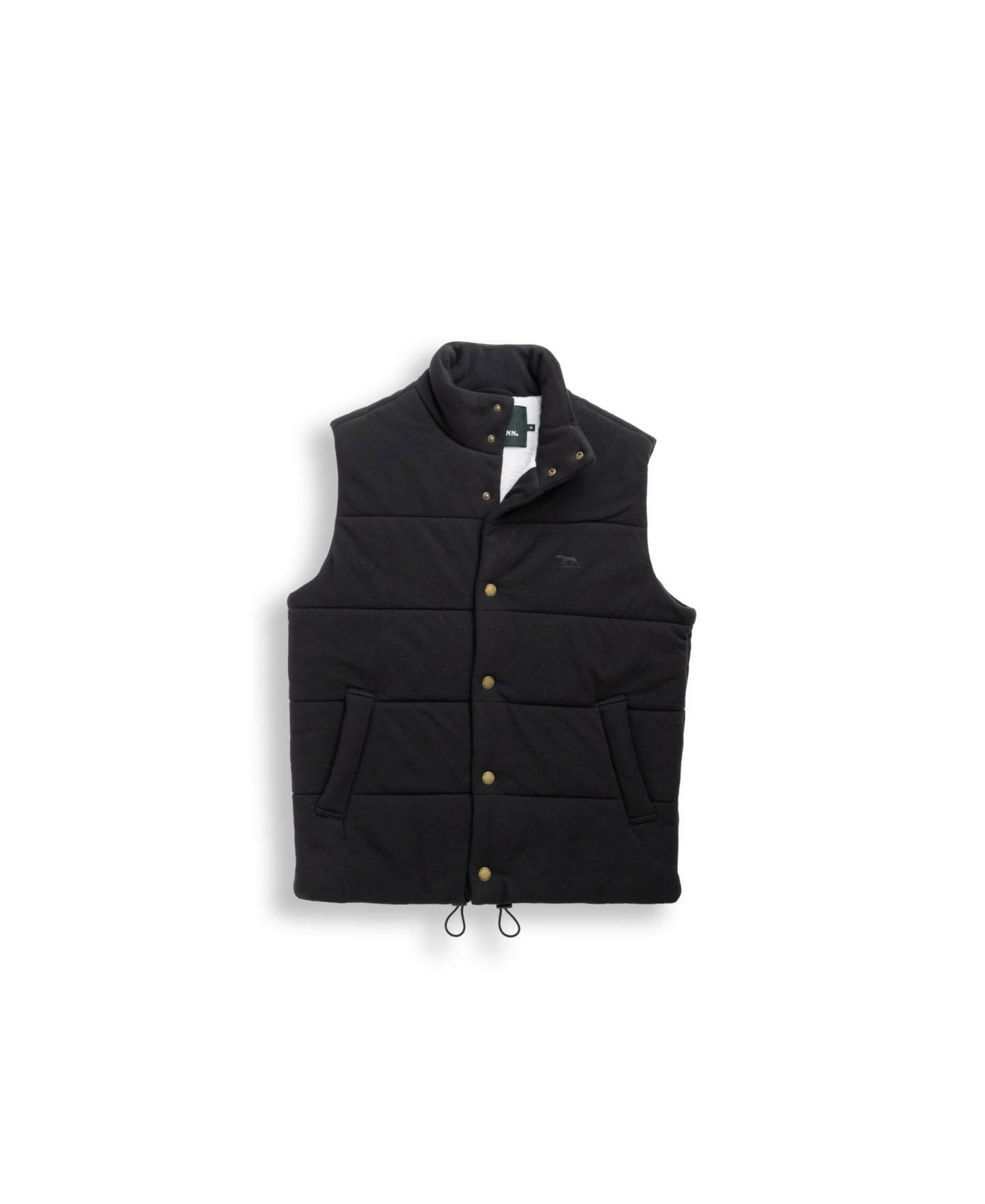Мужской жилет Rodd & Gunn Lake Ferry Cotton Vest, цвет: Оникс чёрный — фото 4