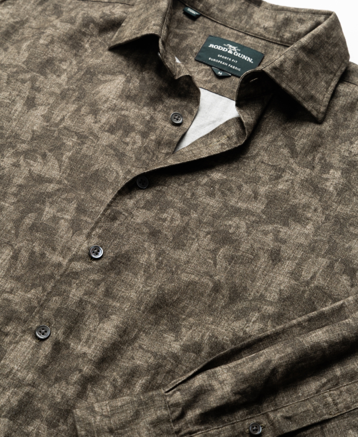 Rodd & Gunn Men's Campbell Valley Slim-Fit Cotton Shirt