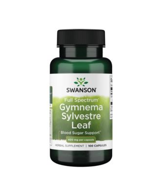 Swanson Full Spectrum Gymnema Sylvestre Leaf Traditional Ayurvedic Herb 100 Capsules 11$