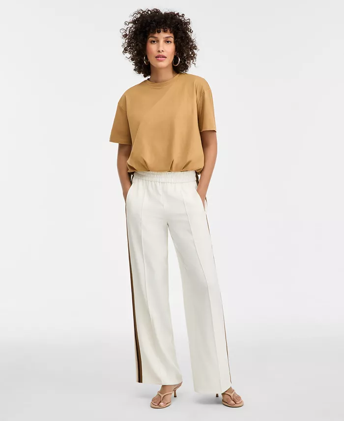 Women's Side-Stripe Wide-Leg Pants - thumbnail 7