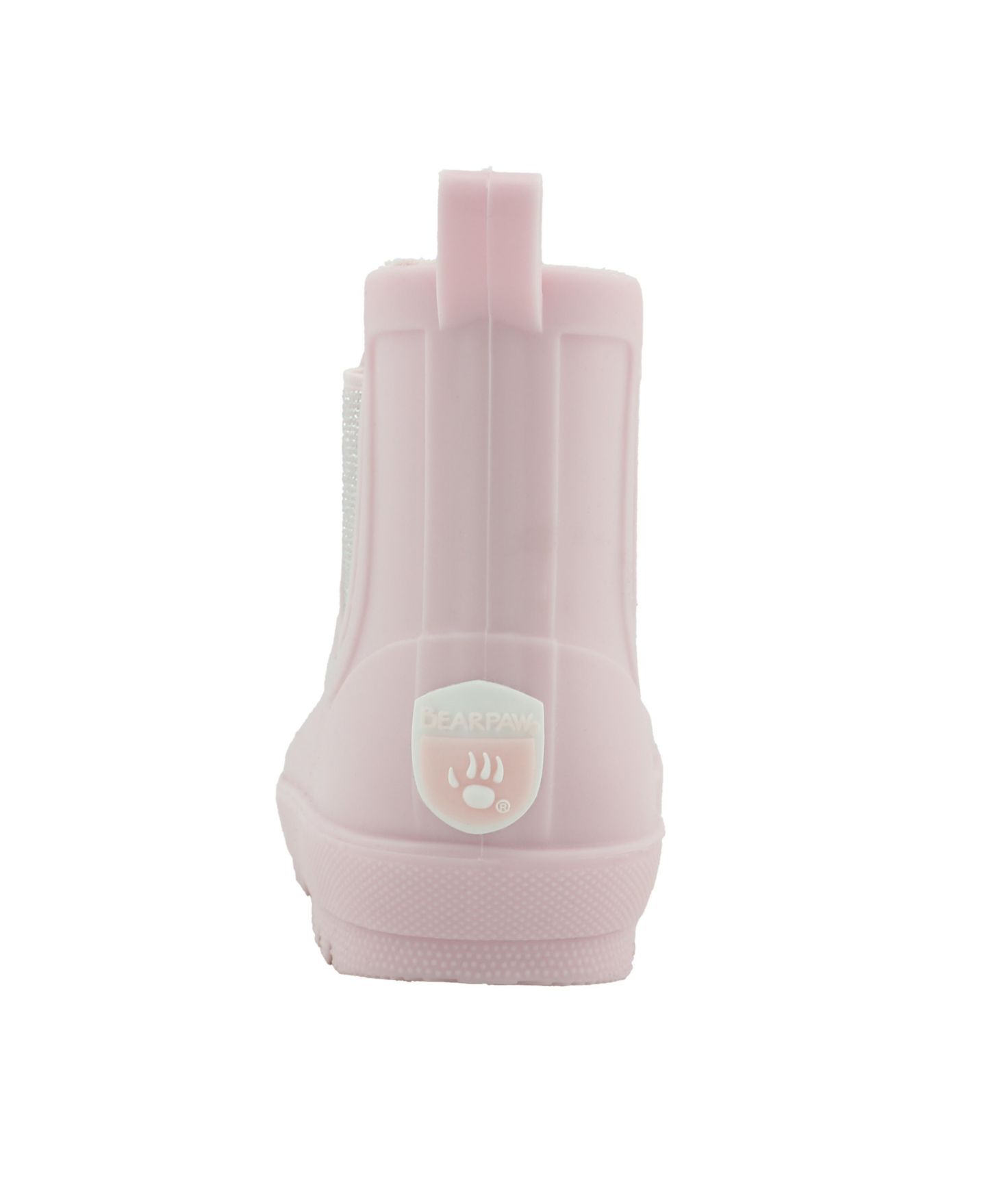 Ботинки BEARPAW Faux Fur Lined Chelsea Waterproof Rain Boots для малышей, цвет: Светлый розовый — фото 3