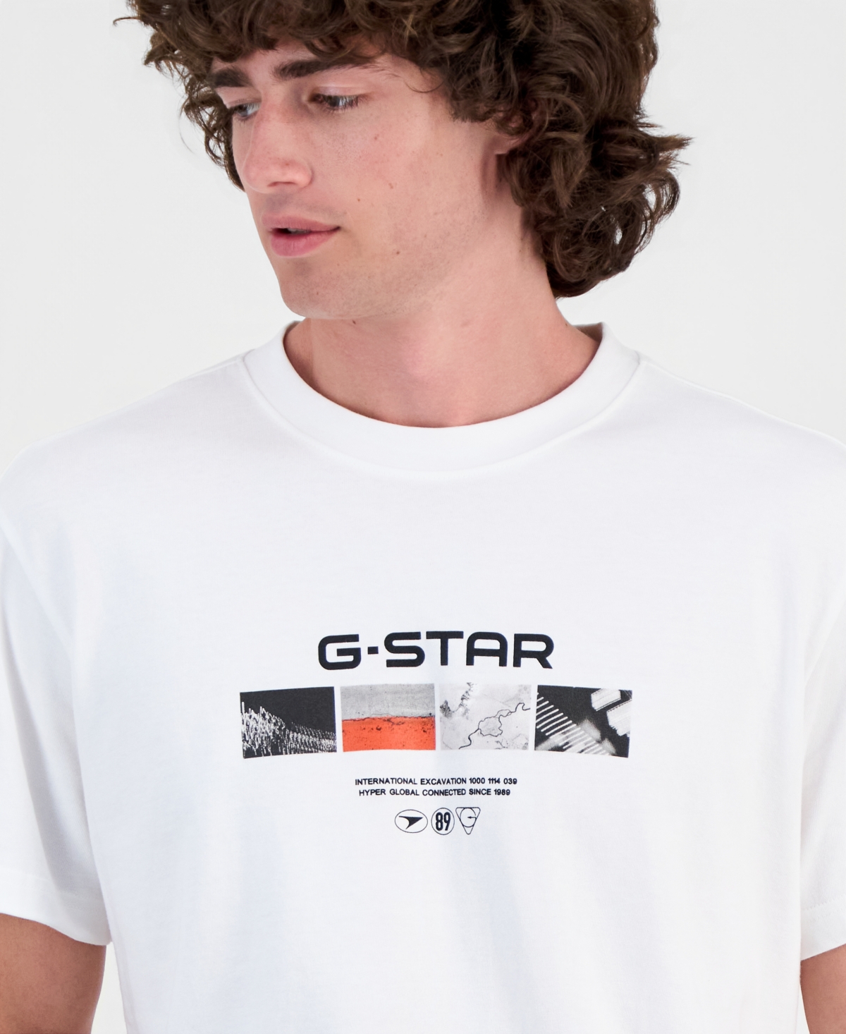 G-Star Raw Men's Multi Print Graphic T-Shirt