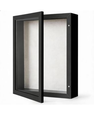 Magnetic Door Shadow Box - Modern Design for Photos and Keepsakes