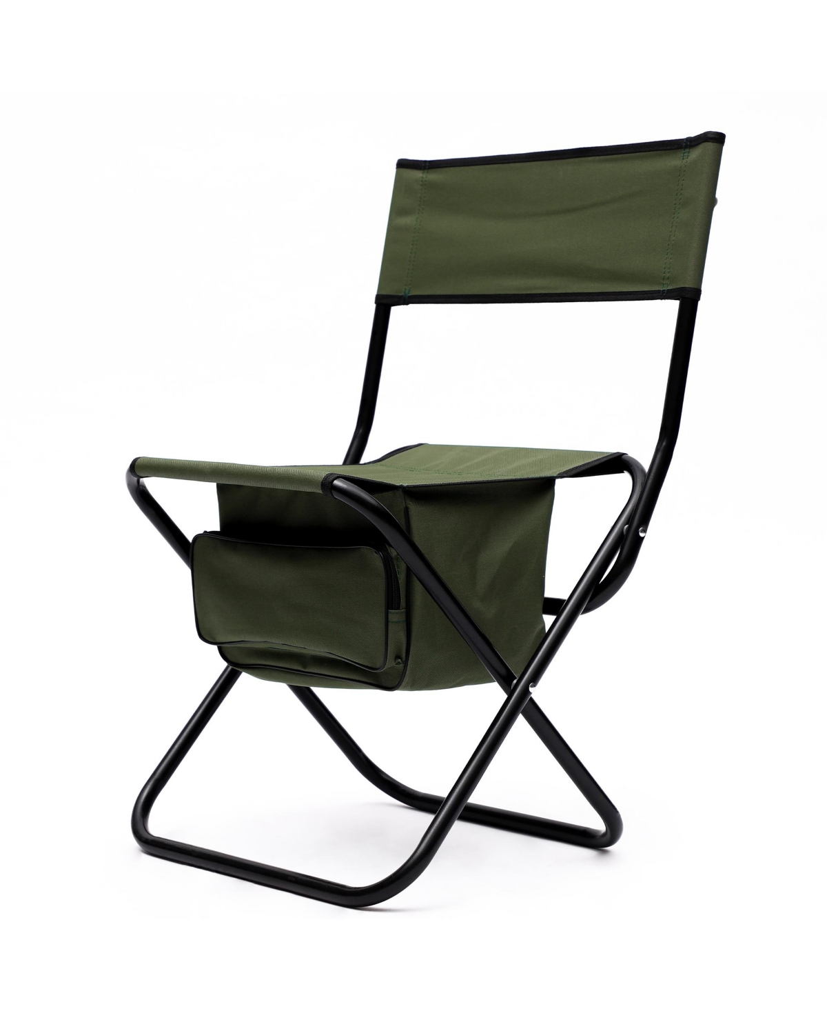 Clihome 2-Piece Folding Outdoor Chair with Storage Bag
