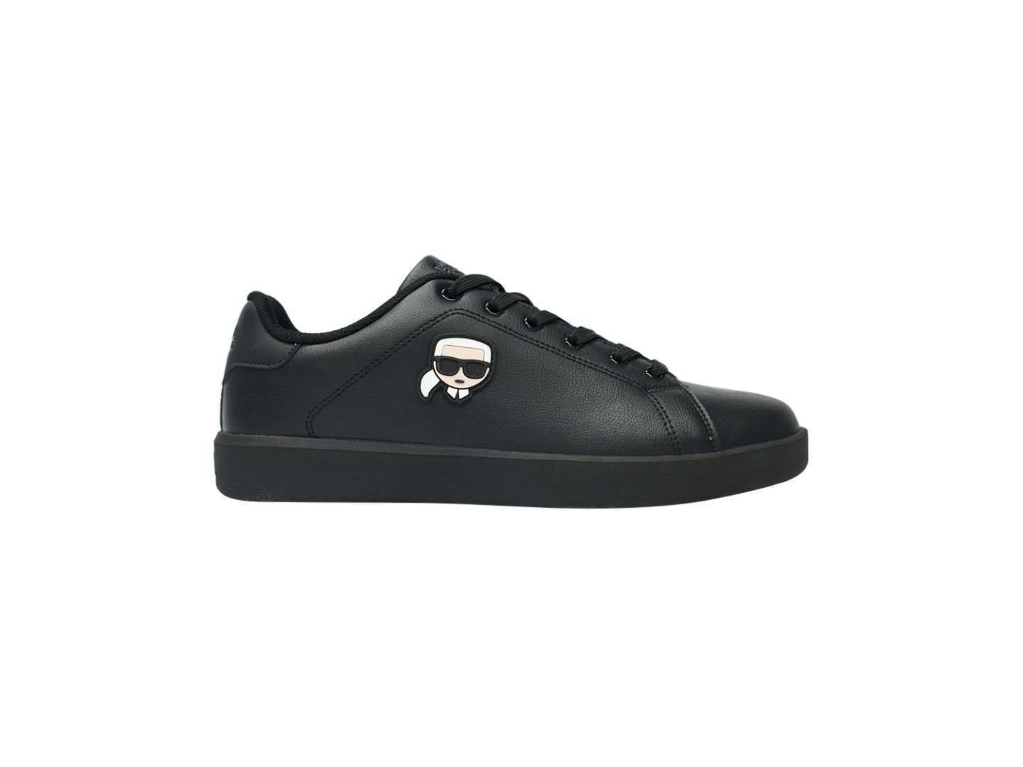 Мужские кроссовки KARL LAGERFELD PARIS Claude Lace-Up, цвет: Чёрный — фото 2